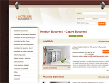 Tablet Screenshot of hotel-bucuresti.com